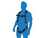 Premium harness with "D" ring on the back