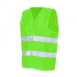 High visibility fabric reflective vest without bag 2