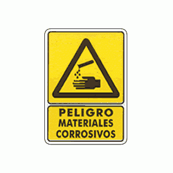 Caution corrosive materials 1