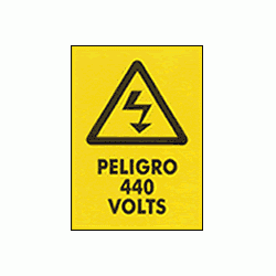 Peligro 440 volts 1