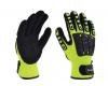 GUANTE CONTRA IMPACTOS NYLON FLUORESCENTE, PVC Y NITRILO