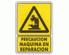 Caution Machinery repair