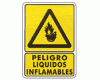 Caution flammable liquids