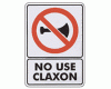No use claxon