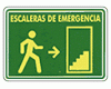 Escaleras de emergencia