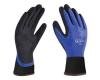 Cotton glove with nitrile back and palm