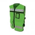 Chaleco Rescatista Amarillo de Tela Jersey de Alta Visibilidad c 2