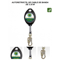 Retráctil banda de Poliéster 3.35 mts. 1