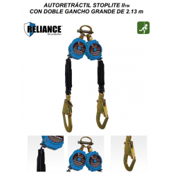 Retráctil SkylocII™ 7 ft doble gancho 1