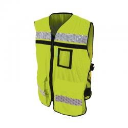 Chaleco Rescatista Amarillo de Tela Jersey de Alta Visibilidad c 1