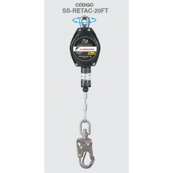 Retráctil de cable de acero 1