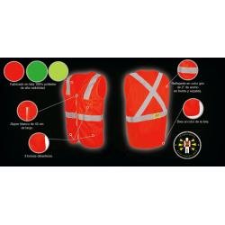 Reflective High Visibility Fabric Vest 1