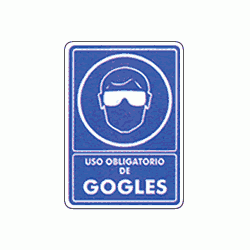 Uso obligatorio de gogles 1