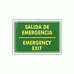 Salida de emergencia bilingüe 1