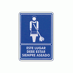 Este lugar debe estar siempre aseado 1