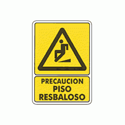 Precaucion piso resbaloso 1