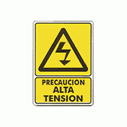 Caution high voltage 1