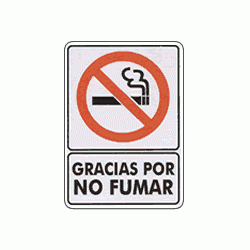 Gracias por no fumar 1