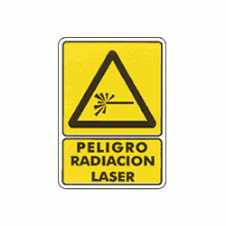Peligro radiacion laser 1