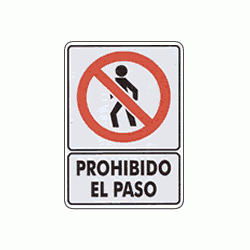 Prohibido el paso 1