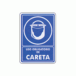 Uso obligatorio de careta 1